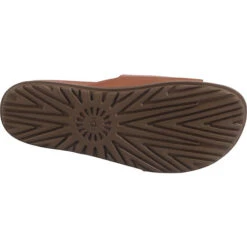 Ugg Solivan Buckle Slide Pantoletten - Cognac -Schuh Rabatt Geschäft 23353289 07