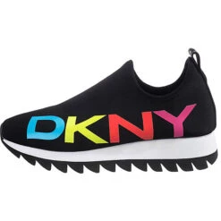 DKNY Azer - Slip On Runner Sneaker Slip-On-Sneaker - Schwarz-kombi -Schuh Rabatt Geschäft 23532196 03