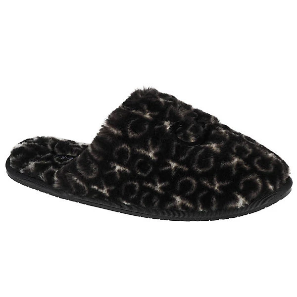 Calvin Klein Hausschuhe Slipper Mule Fur Mono HW0HW00536-0GK Hausschuhe - Schwarz 1 Calvin Klein Hausschuhe Slipper Mule Fur Mono HW0HW00536-0GK Hausschuhe - Schwarz