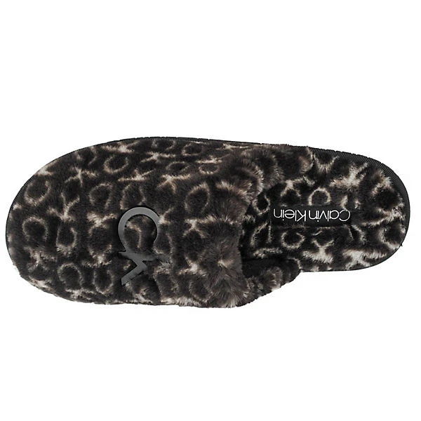 Calvin Klein Hausschuhe Slipper Mule Fur Mono HW0HW00536-0GK Hausschuhe - Schwarz 3 Calvin Klein Hausschuhe Slipper Mule Fur Mono HW0HW00536-0GK Hausschuhe - Schwarz – Bild 3