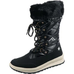 Thermo Casual Boot Warm Winterstiefel - Schwarz