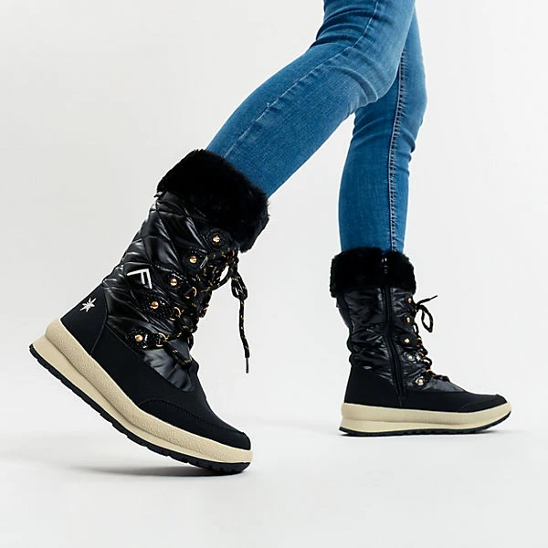 Thermo Casual Boot Warm Winterstiefel - Schwarz 2 Thermo Casual Boot Warm Winterstiefel - Schwarz – Bild 2