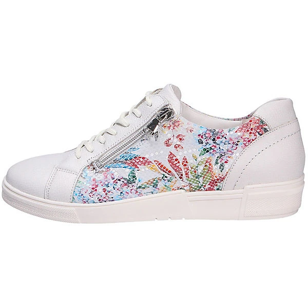 Waldläufer Damen Comfort Schnürschuh Komfort-Halbschuhe - Weiß 2 Waldläufer Damen Comfort Schnürschuh Komfort-Halbschuhe - Weiß – Bild 2