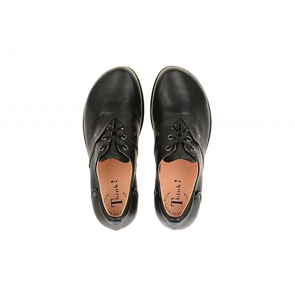 Think! Herrenschuhe KONG Komfort-Halbschuhe - Schwarz 8 Think! Herrenschuhe KONG Komfort-Halbschuhe - Schwarz – Bild 8