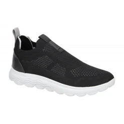 Geox Herrenschuhe SPHERICA Sportliche Slipper - Schwarz