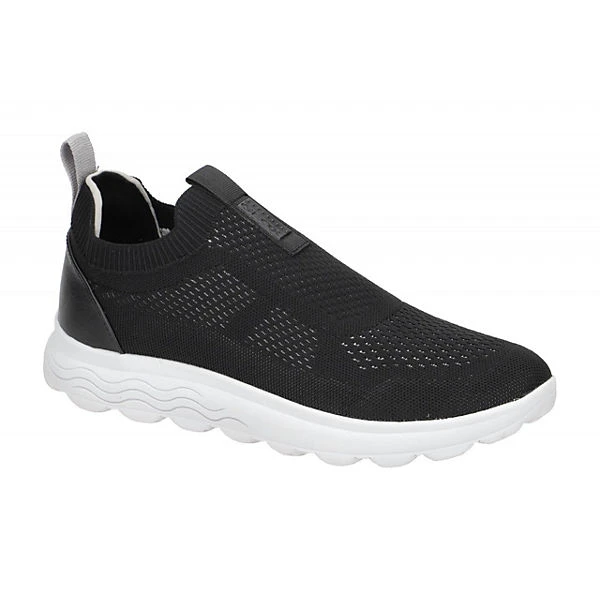 Geox Herrenschuhe SPHERICA Sportliche Slipper - Schwarz 1 Geox Herrenschuhe SPHERICA Sportliche Slipper - Schwarz