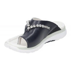 Gabor Damenschuhe ROLLINGSOFT Pantoletten - Blau -Schuh Rabatt Geschäft 25054449 03