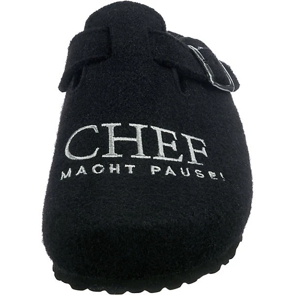 Pantoffeln - Schwarz 3 Pantoffeln - Schwarz – Bild 3