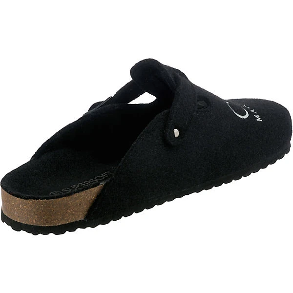 Pantoffeln - Schwarz 4 Pantoffeln - Schwarz – Bild 4