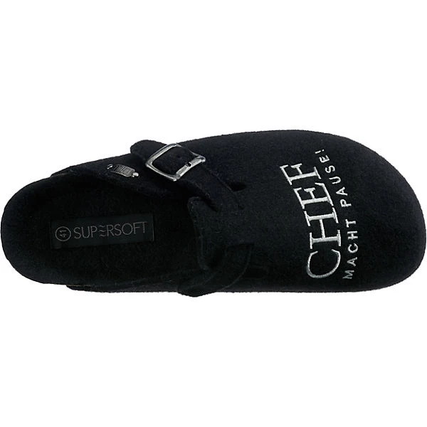 Pantoffeln - Schwarz 5 Pantoffeln - Schwarz – Bild 5