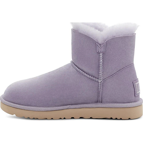 Ugg W Mini Bailey Button Bling Winterstiefeletten - Grau 3 Ugg W Mini Bailey Button Bling Winterstiefeletten - Grau – Bild 3