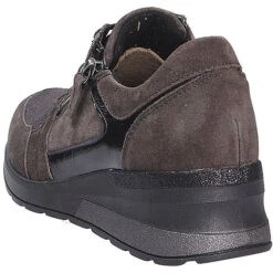 Waldläufer Damen Comfort Schnürschuh Komfort-Halbschuhe - Grau -Schuh Rabatt Geschäft 26458657 03