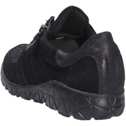 Waldläufer Damen Comfort Schnürschuh Komfort-Halbschuhe - Schwarz 11 Waldläufer Damen Comfort Schnürschuh Komfort-Halbschuhe - Schwarz -Schuh Rabatt Geschäft 26865328 03