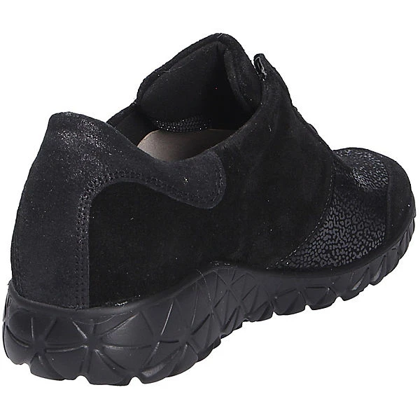 Waldläufer Damen Comfort Schnürschuh Komfort-Halbschuhe - Schwarz 4 Waldläufer Damen Comfort Schnürschuh Komfort-Halbschuhe - Schwarz – Bild 4