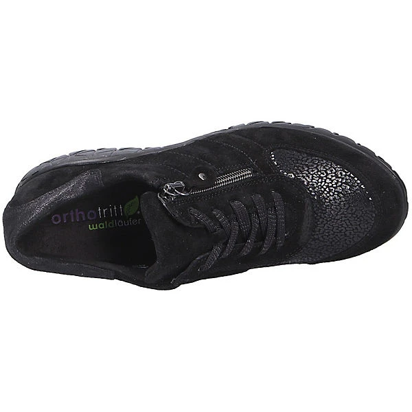Waldläufer Damen Comfort Schnürschuh Komfort-Halbschuhe - Schwarz 8 Waldläufer Damen Comfort Schnürschuh Komfort-Halbschuhe - Schwarz – Bild 8
