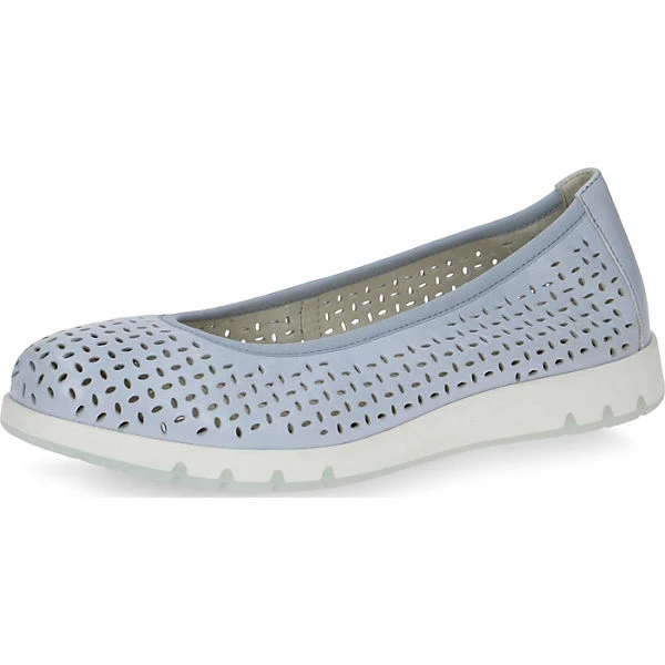 Caprice Komfort-Ballerinas - Hellblau 1 Caprice Komfort-Ballerinas - Hellblau
