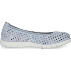 Caprice Komfort-Ballerinas - Hellblau 9 Caprice Komfort-Ballerinas - Hellblau -Schuh Rabatt Geschäft 27028298 04