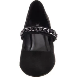 Classic Spangenpump - Schwarz -Schuh Rabatt Geschäft 27037002 04