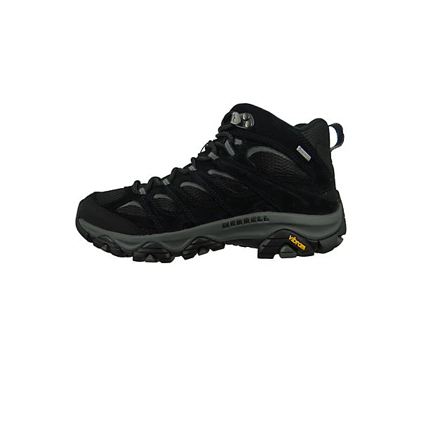Merrell Herren Wanderstiefel Wanderschuhe Moab 3 Mid GTX J036243 Schwarz Black/Grey Leder Mit Vibram TC5+ & EVA & Kinetic Fit Klassische Stiefel - Schwarz 3 Merrell Herren Wanderstiefel Wanderschuhe Moab 3 Mid GTX J036243 Schwarz Black/Grey Leder Mit Vibram TC5+ & EVA & Kinetic Fit Klassische Stiefel - Schwarz – Bild 3