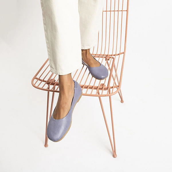 Loule Komfort-Ballerinas - Graublau 2 Loule Komfort-Ballerinas - Graublau – Bild 2