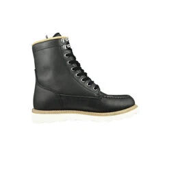 Damen Elegante Stiefelette Darrow Mocc S 234735-700 Schwarz 59 Regular Black Leder Ankle Boots - Schwarz -Schuh Rabatt Geschäft 27240706 05