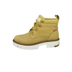 Damen Sportliche Stiefelette Solvi Ankle 233618-932 Braun 74 Beige Leder Ankle Boots - Braun -Schuh Rabatt Geschäft 27370458 03