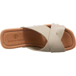 J&F Criss-Cross Woody Mules -Schuh Rabatt Geschäft 27592520 06