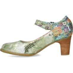 Laura Vita Elcodieo 236 Spangenpumps - Grün-kombi -Schuh Rabatt Geschäft 27716731 04