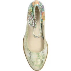 Laura Vita Elcodieo 236 Spangenpumps - Grün-kombi -Schuh Rabatt Geschäft 27716731 05