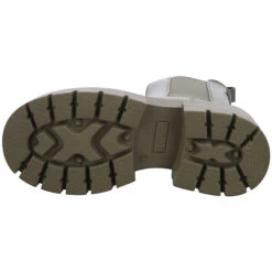 Guess Charlotte Chelsea-Boots Leder-/Textilkombination Uni Chelsea Boots - Grün -Schuh Rabatt Geschäft 27737354 09