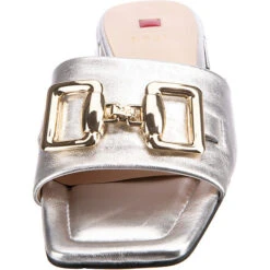 Florence Pantoletten - Silber -Schuh Rabatt Geschäft 28159622 04