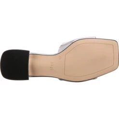 Florence Pantoletten - Silber -Schuh Rabatt Geschäft 28159622 07