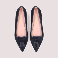 Pretty Ballerinas Ella Deluxe Ballerinas Inspiriert Von Ella Fitzgerald - Blau -Schuh Rabatt Geschäft 28179569 03