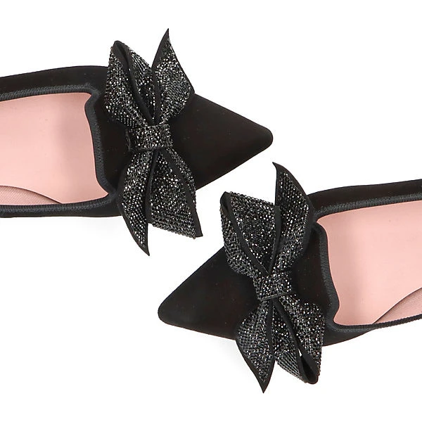 Pretty Ballerinas Clementine Luxuriöser Ballerina Mit Mini-Absatz - Blau 2 Pretty Ballerinas Clementine Luxuriöser Ballerina Mit Mini-Absatz - Blau – Bild 2