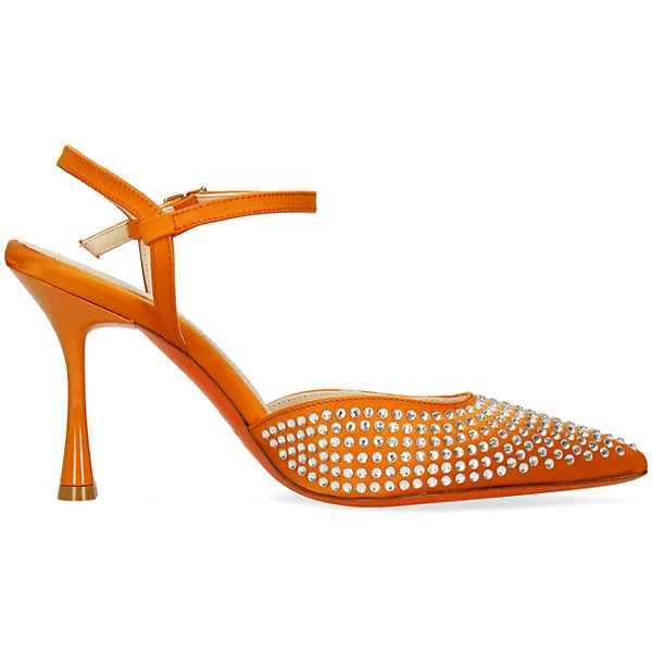 Alena 3 High Heels Sling-Pumps - Orange 2 Alena 3 High Heels Sling-Pumps - Orange – Bild 2