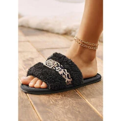 Hausschuh - Schwarz -Schuh Rabatt Geschäft 28486166 06