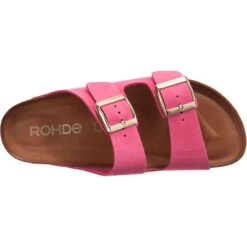Rohde Alba Komfort-Pantoletten -Schuh Rabatt Geschäft 28494089 06