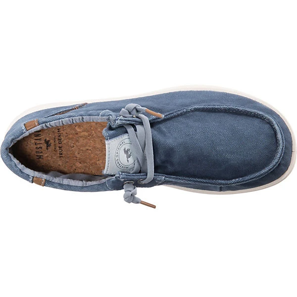 Mustang Slip-On-Sneaker - Dunkelblau 5 Mustang Slip-On-Sneaker - Dunkelblau – Bild 5