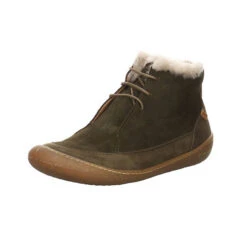 El Naturalista Pawikan Boots Lederkombination Uni Schnürstiefel - Grün