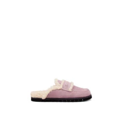 Veloursleder-Slip-On Mit Flauschigem Teddyfutter Hausschuhe -Schuh Rabatt Geschäft 28843875 04