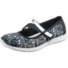 Remonte R7109-14 Komfort-Ballerinas - Schwarz/weiß