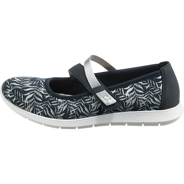 Remonte R7109-14 Komfort-Ballerinas - Schwarz/weiß 2 Remonte R7109-14 Komfort-Ballerinas - Schwarz/weiß – Bild 2