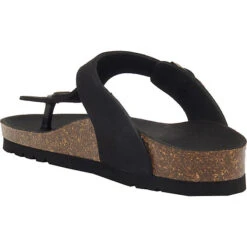 Scholl Nicole Komfort-Pantoletten - Schwarz 6 Scholl Nicole Komfort-Pantoletten - Schwarz -Schuh Rabatt Geschäft 29095066 03