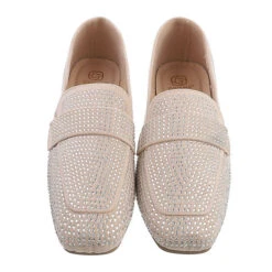 Slipper , Blockabsatz, Strass -Schuh Rabatt Geschäft 29125886 04