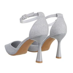 Schnür- & Riemchenpumps Schnalle, Trichterabsatz, Metallisch 6 Schnür- & Riemchenpumps Schnalle, Trichterabsatz, Metallisch -Schuh Rabatt Geschäft 29127309 03