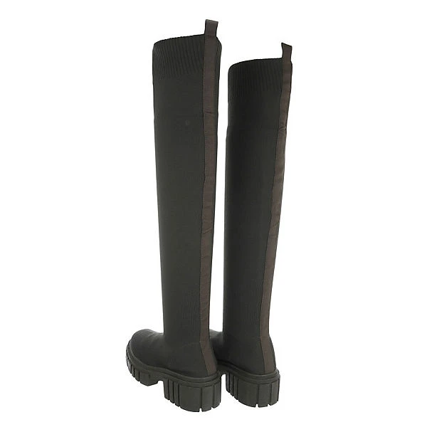 Plateaustiefel , Blockabsatz, 3 Plateaustiefel , Blockabsatz, – Bild 3