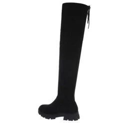 Plateaustiefel Reißverschluss, Blockabsatz,