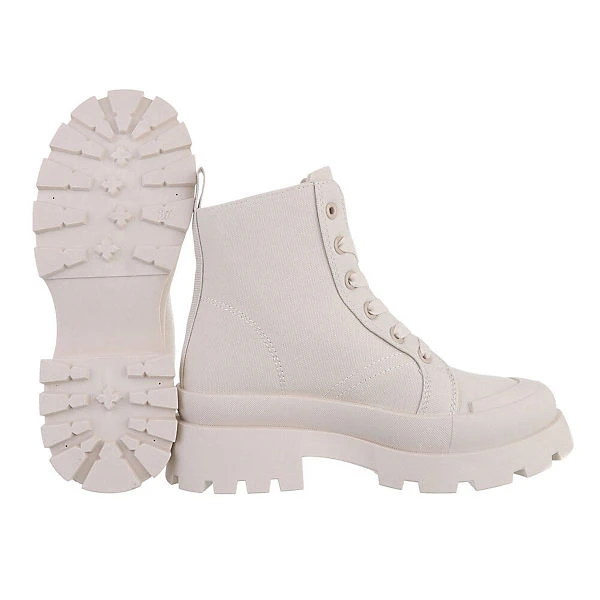 Schnürstiefeletten Lochschnürung, Blockabsatz, 2 Schnürstiefeletten Lochschnürung, Blockabsatz, – Bild 2