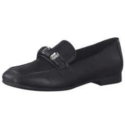 Marco Tozzi Damen Halbschuhe 2-24217-20 Schwarz 001 Black Kunstleder Klassische Halbschuhe - Schwarz