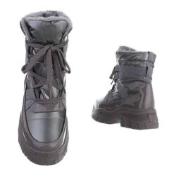 Snowboots Lochschnürung, Flach, 5 Snowboots Lochschnürung, Flach, -Schuh Rabatt Geschäft 29233112 03